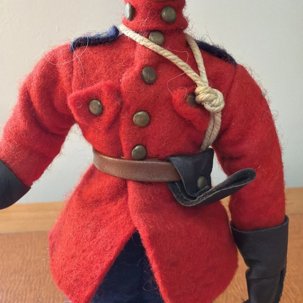 Vintage 8 Inch Royal Canadian Mounted Police 